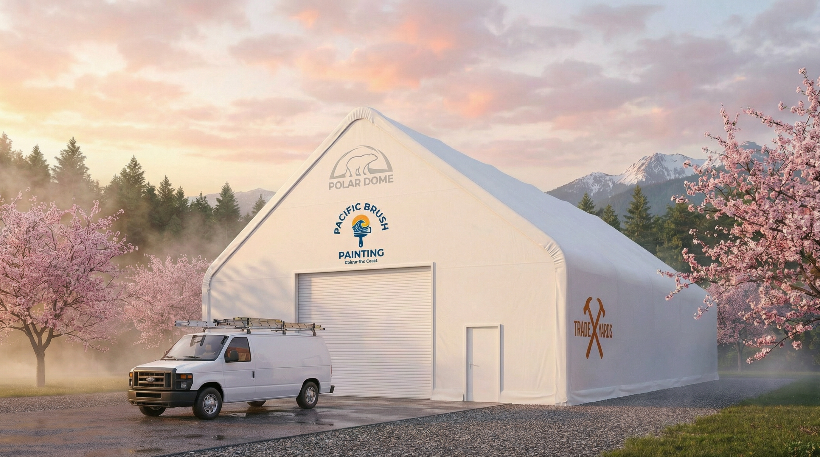 Pacific Brush Painting