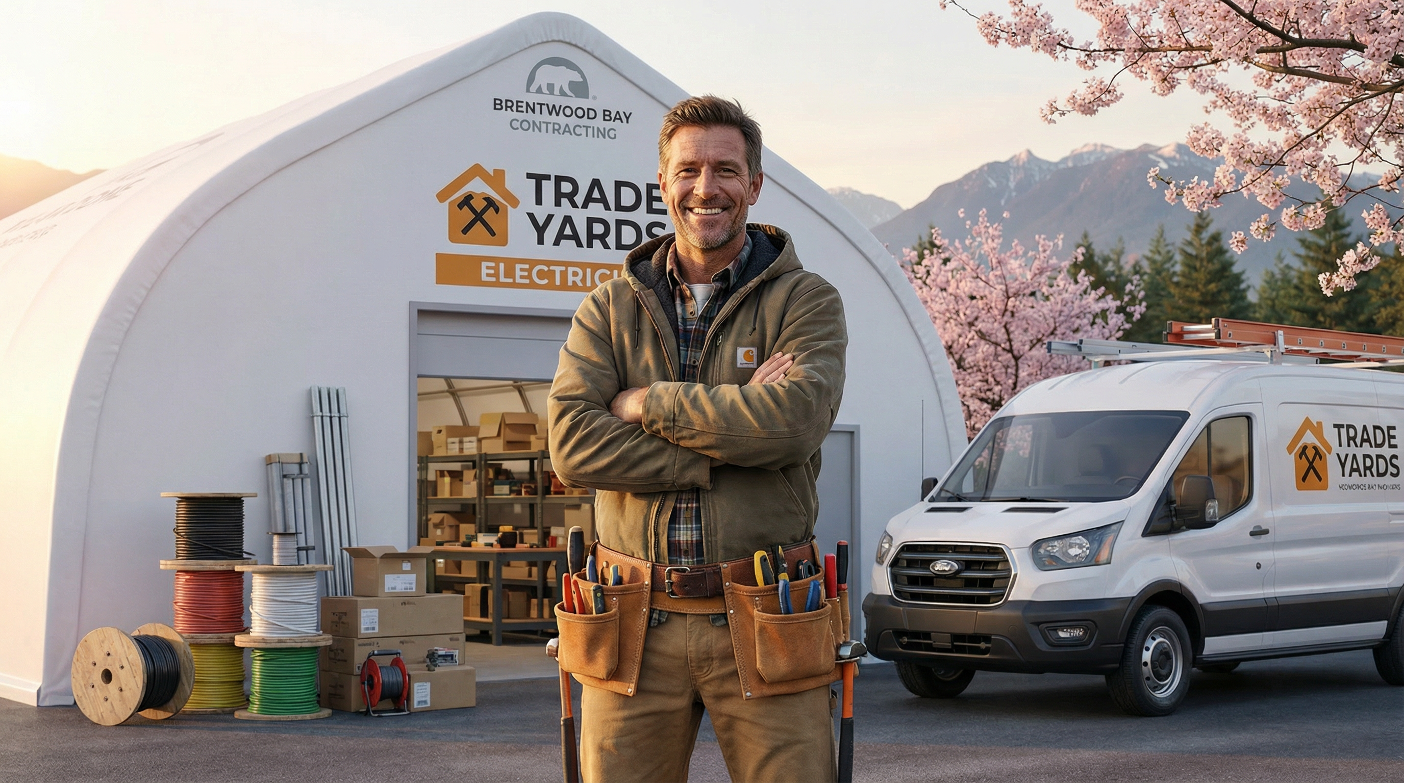 Electricians at Trade Yards